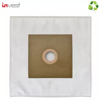 Invest Eco bolsas sintéticas universales para aspirador con asa de corte (4 unidades)