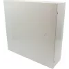 Pulsar AWO000PU carcasa metálica universal, blanca (RAL 9003), montaje en pared, soporte para batería de 17Ah
