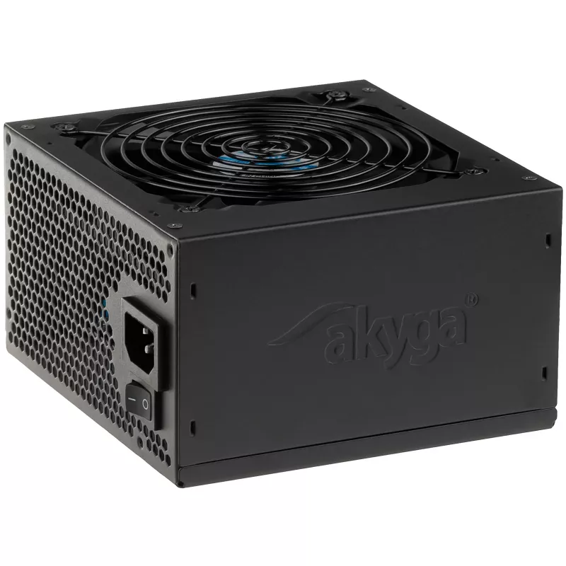 Fuente de alimentación ATX Akyga Ultimate AK-U4-600 600 W, 80 PLUS Bronze, PFC activo, ventilador de 120 mm