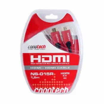 Cable HDMI 2.0 CONOTECH NS-015R 1,5m negro
