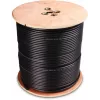 Cable coaxial CONOTECH NS-752 NS100 TRI relleno de gel negro - rollo 300m