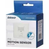 Detector de movimiento PIR ORNO OR-CR-205, 360°, 6 m, 230 V, blanco, montaje empotrado en techo