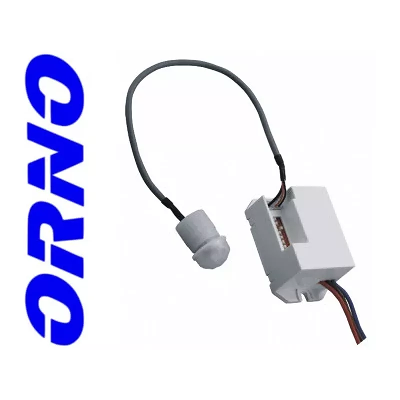 Detector de movimiento PIR miniatura ORNO OR-CR-211, 230V, 120°, 6m, IP20, blanco