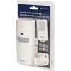 Sirena de alarma exterior ORNO OR-MA-711 con sirena incorporada, 110 dB, 12V DC, blanca