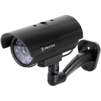 Cámara de seguridad señuelo CABLETECH DK-10 Dummy Tube con LED