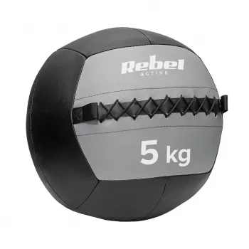Balón medicinal de ejercicio REBEL ACTIVE 5 kg