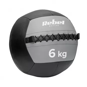 Balón medicinal de ejercicio REBEL ACTIVE 6 kg