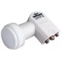 OPTICUM Quad LNB universal LQP-04H 4 salidas 0,1 dB figura de ruido