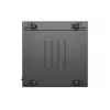Lanberg Rack armario de pie 19 pulgadas 18U 600x600 Negro con puerta perforada (Flat Pack)