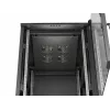 LANBERG Rack armario servidor de pie 18U 19 pulgadas 600x800mm Negro con puerta de cristal templado (Flat Pack)