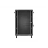 LANBERG Rack armario servidor de pie 18U 19 pulgadas 600x800mm Negro con puerta de cristal templado (Flat Pack)