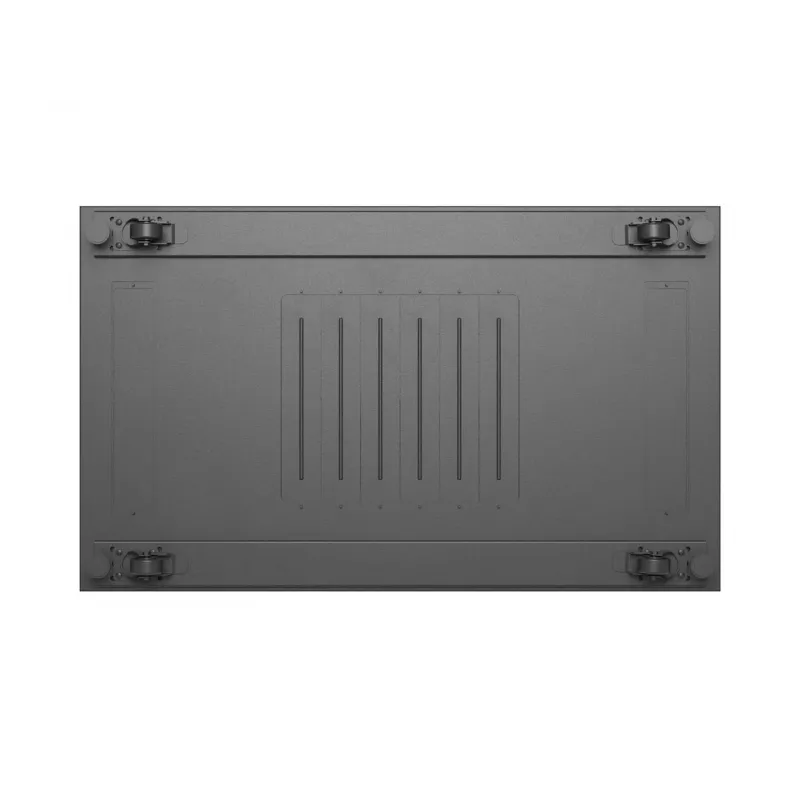 LANBERG Rack armario de pie 19 pulgadas 27U 600x1000mm Negro con puerta perforada (Flat Pack)