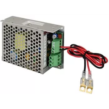 Pulsar PSB-12V3A fuente de alimentación con respaldo 13,8V/3A, empotrable, entrada 170-260V AC, salida 12-15V DC ajustable, para baterías de plomo 12V 7-40Ah
