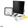 BEMKO SOLPAR proyector LED solar 10W 1500lm 3000/4000K IP65 negro con sensor PIR