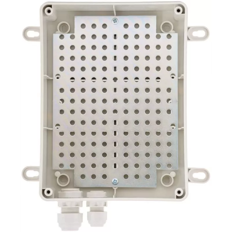 ATTE ABOX-M1 carcasa para exterior IP56 montaje en pared gris ABS