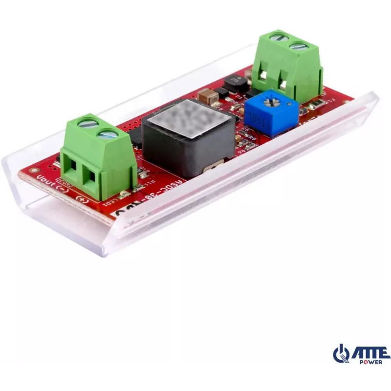 ATTE ASDC-30-AD0-OF convertidor de tensión step-down ajustable 3-12V 3A