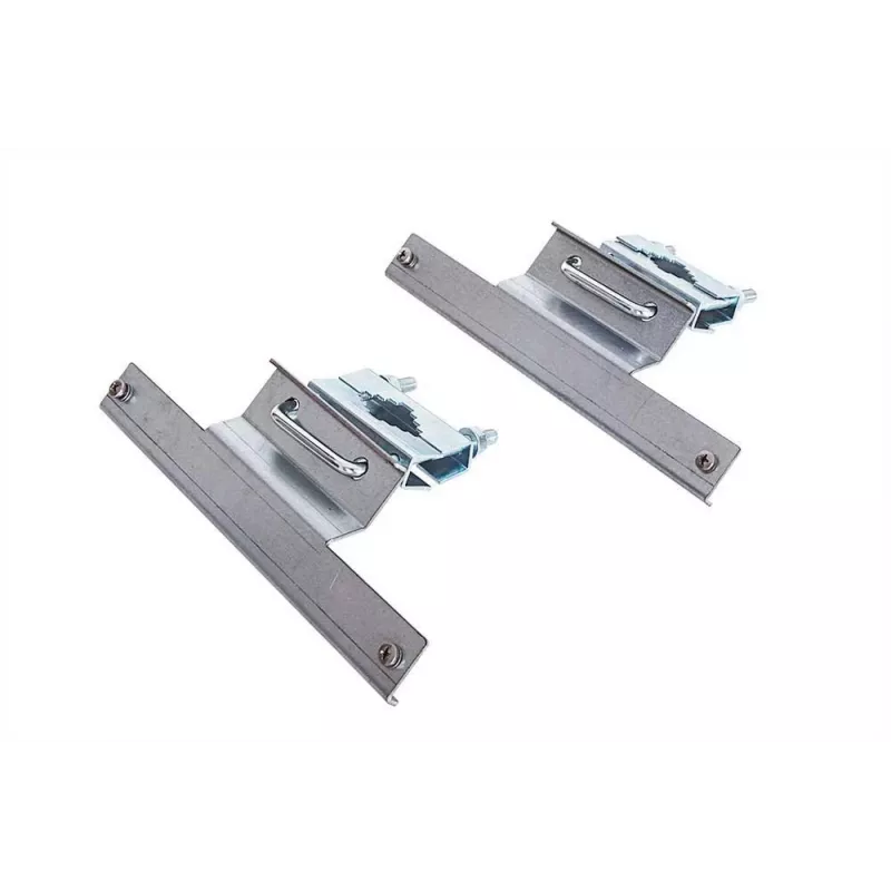 ATTE ADD-PMAALUXLM Soporte de montaje en mástil para carcasa ABOX-ALUXL, aluminio, plata/gris