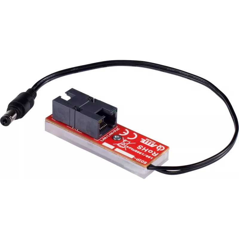 ATTE SDIP-12-124 Inyector PoE pasivo 12V 24W Gigabit carril DIN