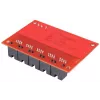 ATTE ASW-5-50-OF Switch PoE no gestionado de 5 puertos, 4 puertos PoE, presupuesto 50W, 10/100 Mbps, carcasa metálica