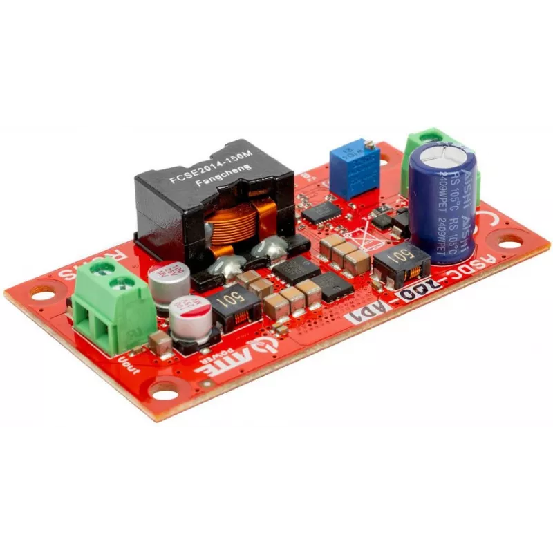 ATTE ASDC-200-AD1-OF Convertidor reductor DC-DC buck 200W entrada 10-36V salida ajustable 5-24V