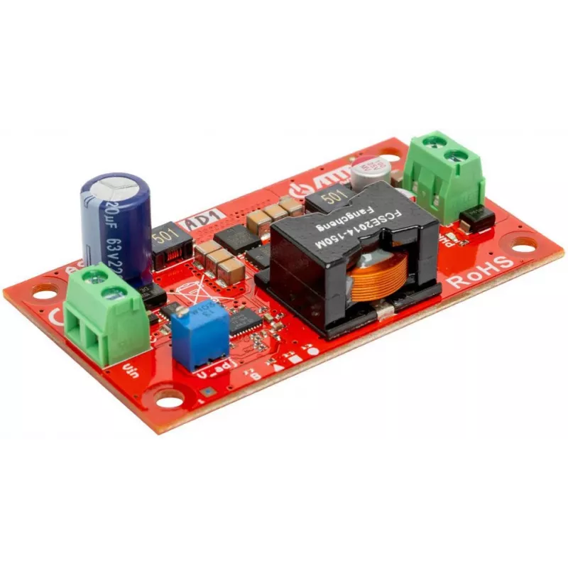 ATTE ASDC-200-AD1-OF Convertidor reductor DC-DC buck 200W entrada 10-36V salida ajustable 5-24V