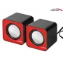 AUDIOCORE AC870R Altavoz estéreo USB 2.0 6W Negro