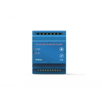 Relé inalámbrico para carril DIN PS-08 azul Tech Sterowniki