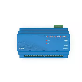 Tech Sterowniki PS-08M 230 relé cableado para carril DIN, azul