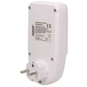 ORNO OR-WAT-435 vatímetro medidor de energía con pantalla