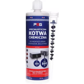 PSG 71.410 resina de poliéster 410ml con boquilla mezcladora
