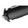 MBG Line HC67C adaptador divisor de mechero doble con 3 puertos USB-A, 120 W, negro