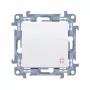 KONTAKT SIMON 10 módulo conmutador de cruce blanco con bornes de tornillo 10AX 250V