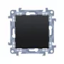 KONTAK-SIMON KONTAKT SIMON 10 Módulo negro mate Interruptor de serie autoajustable 10AX 250V