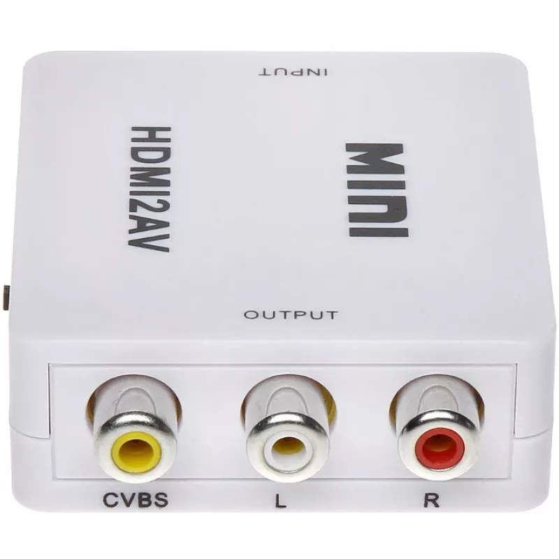 DELTA Convertidor HDMI a AV - negro