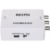DELTA Convertidor HDMI a AV - negro