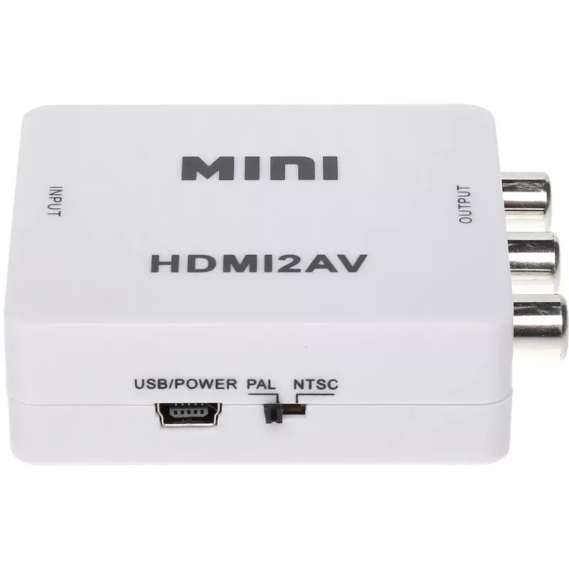 DELTA Convertidor HDMI a AV - negro