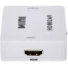 DELTA Convertidor HDMI a AV - negro