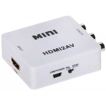 DELTA Convertidor HDMI a AV - negro
