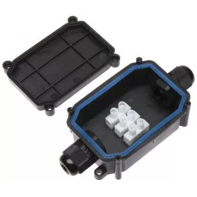 DELTA PUH-3PK Caja de derivación empotrable superficie blanca IP20