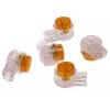 DELTA UY2-4CI/100 Conectores de desplazamiento de aislamiento (IDC) 2 hilos pack de 100 amarillos