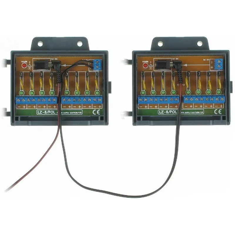 DELTA Power Terminal Block KG-8/POL 8 polos 16A 400V blanco