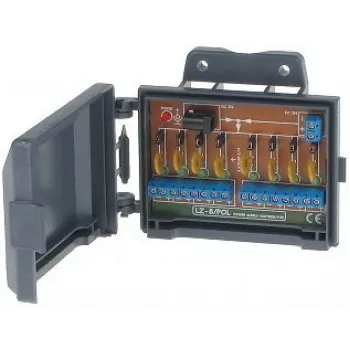 DELTA Power Terminal Block KG-8/POL 8 polos 16A 400V blanco
