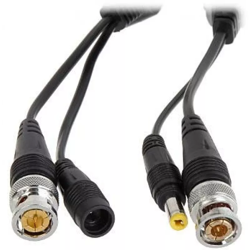 DELTA TR-1RJ-HD set de balun de vídeo pasivo (2 unidades) - 8MP 4K HD-CVI/HD-TVI/AHD/CVBS, BNC a RJ45, negro