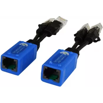 Pulsar P-POE2 splitter PoE pasivo 2x conector macho RJ45 a 1x conector hembra RJ45