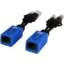 Pulsar P-POE2 splitter PoE pasivo 2x conector macho RJ45 a 1x conector hembra RJ45