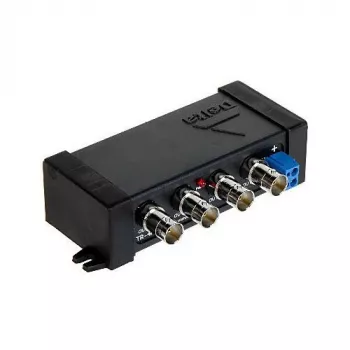 DELTA TR-4P/70 balun de vídeo pasivo de 4 canales / transformador para AHD/TVI/CVI/CVBS hasta 70m