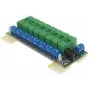 DELTA LZ-8/E unidad de distribución de corriente, 8 salidas, 10-30V DC, 8A, borne de tornillo