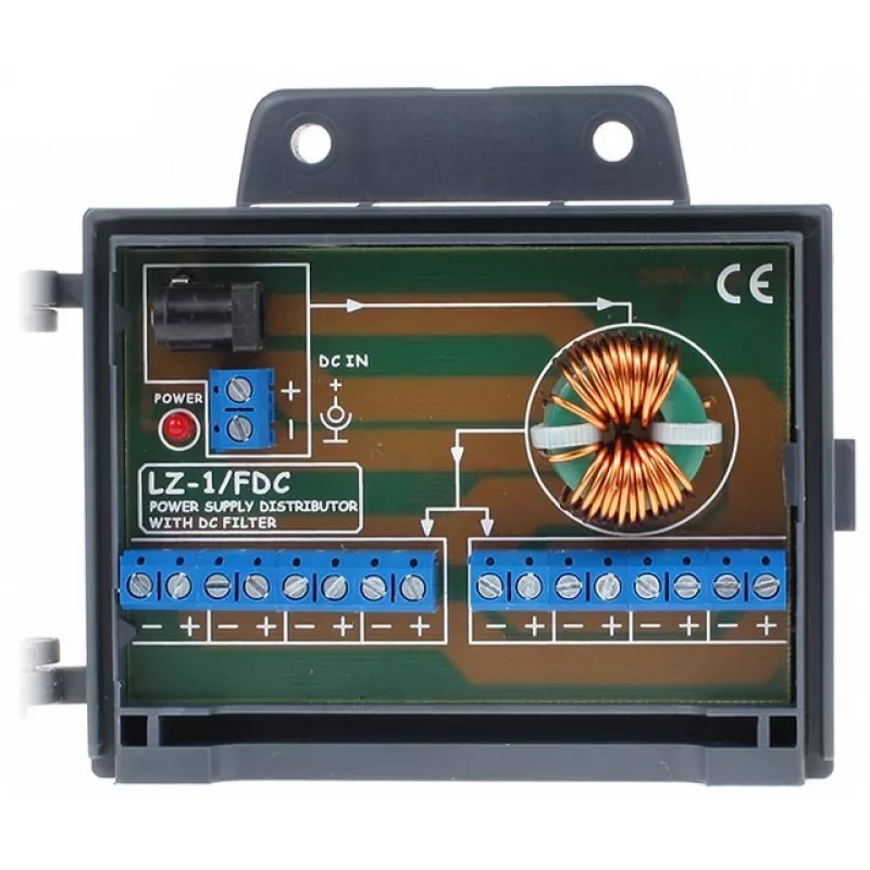 DELTA LZ-1/FDC Power Distribution Terminal Block 8 canales 24V DC