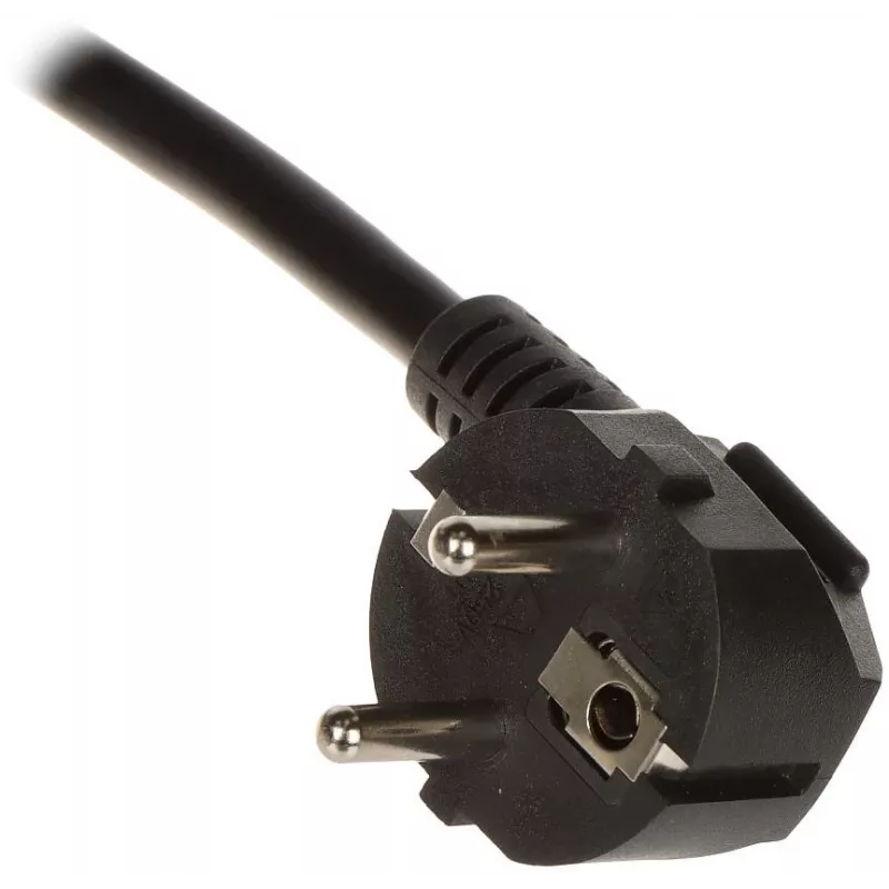 DELTA PD-6/R-2P regleta con protección contra sobretensiones 6 tomas cable de 2m negro