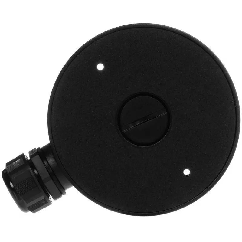 DELTA STG-1280ZJ-DM46(BLACK) caja de conexiones / soporte para cámara, negro, aleación de aluminio